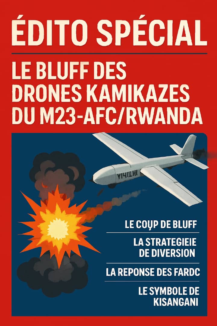 Le bluff des drones kamikazes du Rwanda 